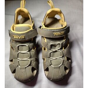 Teva Womens Deacon 6969 Olive Green Sport Waterproof Hiking Sandals Size US 7‎